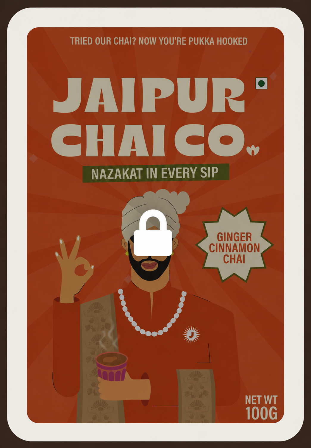 Buy Ginger Cinnamon Chai Online - Jaipur chai Co nazakat in every ship