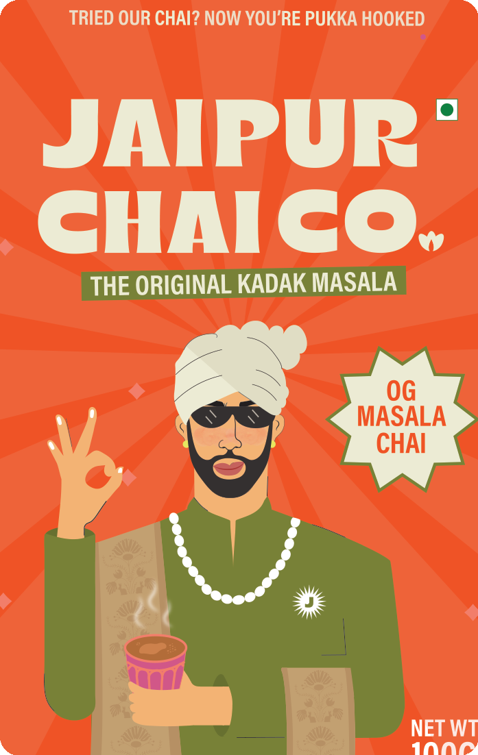 Buy OG Masala Chai Online - Jaipur chai Co nazakat in every ship